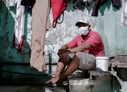 Início da pandemia de covid-19.
